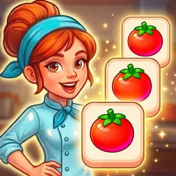 أيقونة Food Story: مطابقة البلاط